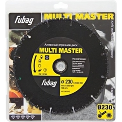 Алмазный диск FUBAG Multi Master 230х22,2х4,5