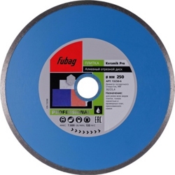 Алмазный диск FUBAG Keramik Pro 250х2,6х25,4/30