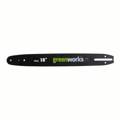 Шина для аккумуляторной цепной пилы Greenworks 40V 40 см