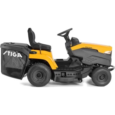 Газонокосилка бензиновая с сиденьем STIGA ESTATE 384 M двиг.ST 400, 6,3 кВт, Manual, бак 6 л, ширина 84 см- фото2