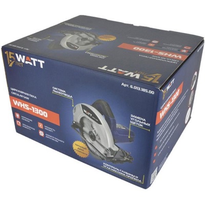 6.013.185.00 Циркулярная пила WATT WHS-1300- фото5