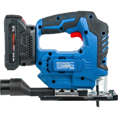 ЛОБЗИК АККУМУЛЯТОРНЫЙ KATANA AL8351S (БЕСЩЕТОЧНЫЙ, 21В, 1 АКК, 2АЧ, ПРОПИЛ ДО 65ММ, SDS, МАЯТН. ХОД, АРТИКУЛ: AL8351S.00- фото4