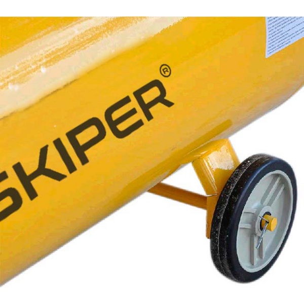 Воздушный компрессор SKIPER IBL3100A (до 600 л/мин, 8 атм, 100 л, 230 В, 3.0 кВт)- фото5