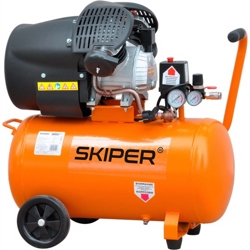 Воздушный компрессор SKIPER AR50V (до 440 л/мин, 8 атм, 50 л, 230 В, 2.2 кВт)- фото