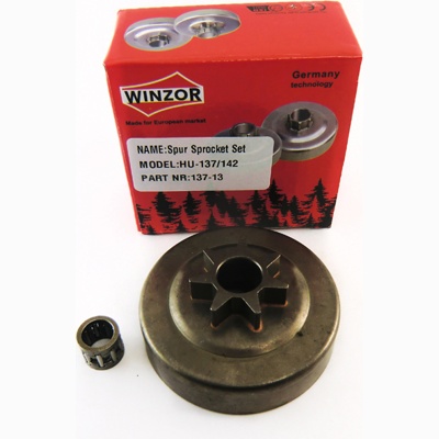 Барабан сцепления HU137/142 литой (+ подшипник)