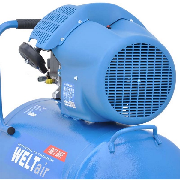 Воздушный компрессор WELT AR100VT (до 440 л/мин, 8 атм, 100 л, 230 В, 2.2 кВт)- фото3