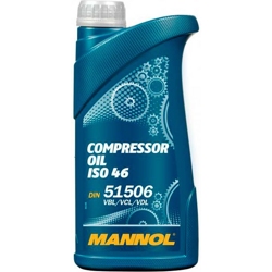 MANNOL Compressor Oil ISO 46 / Масло компрессорное минеральное 1 л