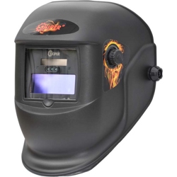 Сварочная маска SKIPER 6000X-PRO (LED подсветка, 1/1/1/2; 90х35мм;DIN 4/9/13, шлиф)- фото