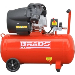 Воздушный компрессор BRADO AR70V (до 440 л/мин, 8 атм, 70 л, 230 В, 2.2 кВт)- фото