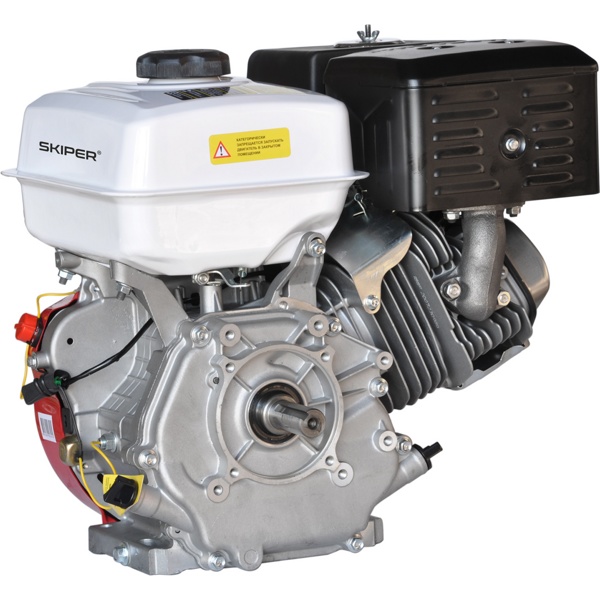 Двигатель бензиновый SKIPER N190F(K) (16 л.с., вал диам. 25мм х60мм, шпонка  7мм)- фото2