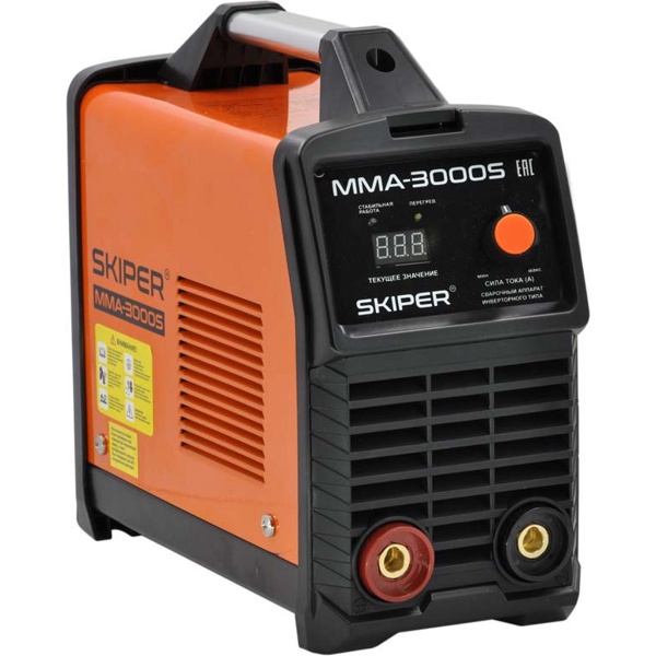 Инвертор сварочный SKIPER MMA-3000S (160-260 В, LED диспл., 160А, 1,6-4 мм, электрост. от 6,0 кВт)- фото2