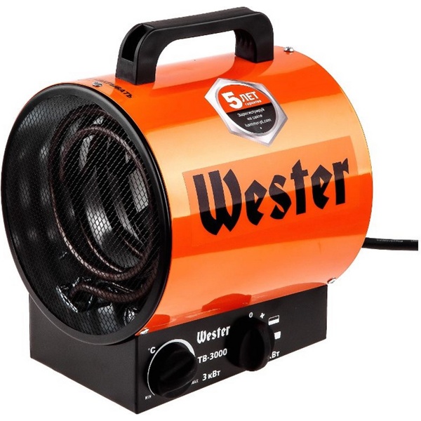 Тепловентилятор электрический Wester TB-3000