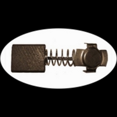 Электроугольная щетка HITACHI 8х14х17,5 Пружина, пятак-уши, отстрел 1 артикул 694