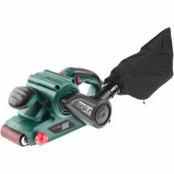 Машинка шлифовальная ленточная Hammerflex LSM810