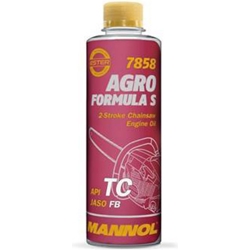 MANNOL 7858 Agro Formula S ESTER (for STIHL) / Масло моторное двухтактное синтетическое 120 мл PET