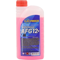 Жидкость охлаждающая низкозамерзающая EUROFREEZE Antifreeze AFG 12+ 1 кг (0,88л)- фото