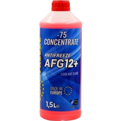Концентрат жидкости охлаждающей низкозамерзающей EUROFREEZE Antifreeze  AFG 12+ 1,5л- фото