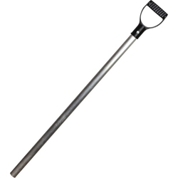Черенок ДЛЯ СНЕГОВЫХ ЛОПАТ лопатный алюминиевый  d32 мм с V- ручкой