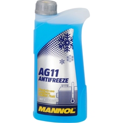 Жидкость охлаждающая низкозамерзающая Mannol Antifreeze AG11-40 1,08 кг (1 л) синий- фото