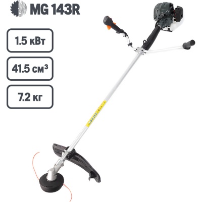 Триммер бензиновый Травокосилка MG 143R- фото