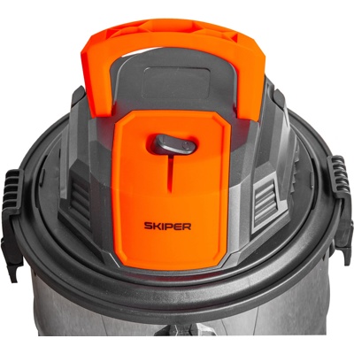 ПЫЛЕСОС СТРОИТЕЛЬНЫЙ SKIPER VC2012 (1200 ВТ, 20 Л, 29 Л/С, ВЛАЖН. УБОРКА) АРТИКУЛ: SVC2012.00- фото4