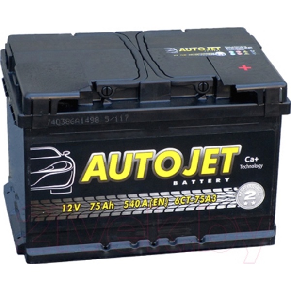 Автомобильный аккумулятор Autojet R+ (75Ah)