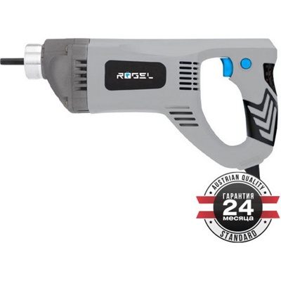 Вибратор для бетона электрический ROGEL CVR-1511, 1100 Вт, 3100 об/мин, приводной вал 1.5 м- фото2