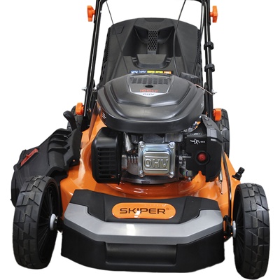 ГАЗОНОКОСИЛКА БЕНЗИНОВАЯ SKIPER GW512S (51СМ,САМОХ,LONCIN 5ЛС,СТАЛЬ.ДЕКА,РЕГ.ОБ.,ТРАВОСБ.70Л, +НОЖ) АРТИКУЛ: SGW512S.00- фото6