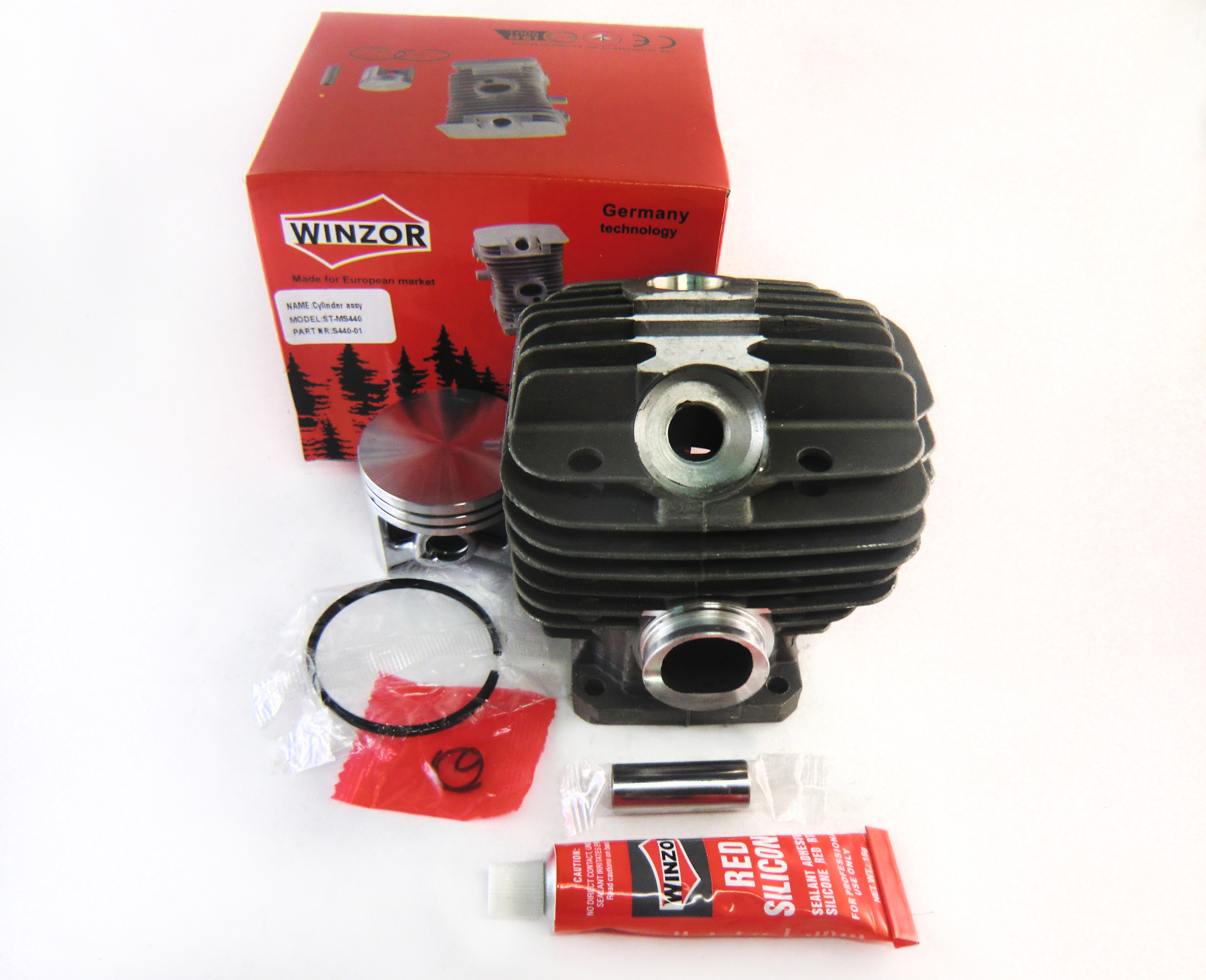 Поршневая группа ST440/044 (палец 12мм)