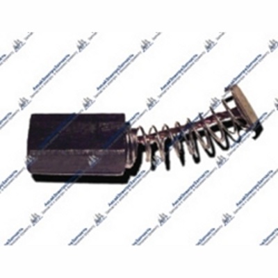 Электроугольная щетка STERN 7х12,5х17 Пружина, пятак,скоба прямоуг(STERN CS-210 1600Wt) артикул 512