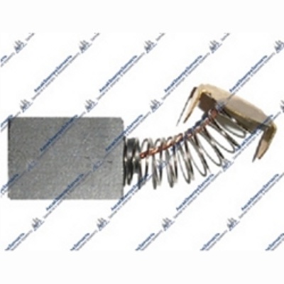 Электроугольная щетка  7х14x16 пружина, пятак-уши (для Интерскол УШМ-1800M) артикул 567