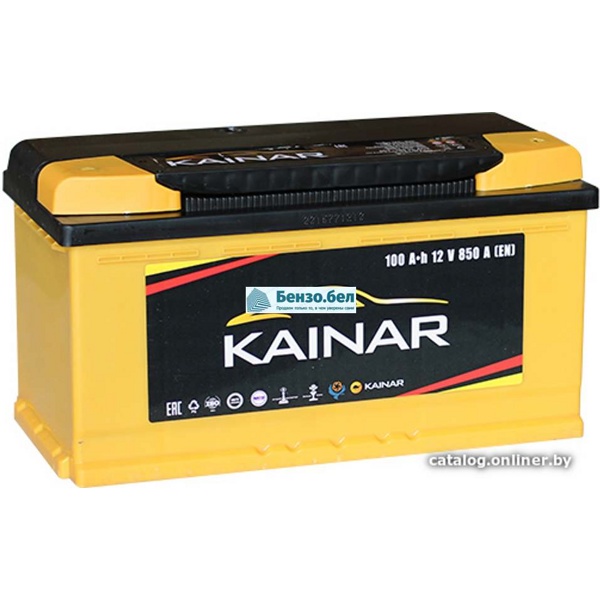 Kainar 100Ah R Автомобильный аккумулятор - фото