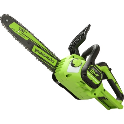 Цепная пила аккумуляторная Greenworks 24V GD24CS30K4 (1хАКБ 4Ач и ЗУ) 30см Артикул: 2007007UB- фото5