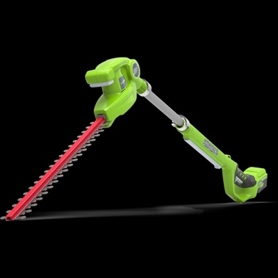 Кусторез аккумуляторный Greenworks 24V G24PH51 (без АКБ и ЗУ) 56см- фото