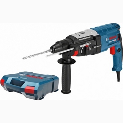 Перфоратор BOSCH GBH 2-28 L-Case (880 Вт, 3.2 Дж, 3 реж., патрон SDS-plus, вес 2.9 кг) (0611267500)
