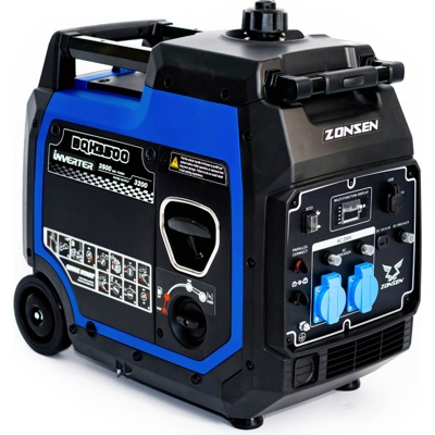 Генератор бензиновый Zonsen BQH3500 инверторный- фото