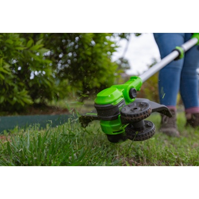 Триммер аккумуляторный Greenworks 24V G24LT301 (1хАКБ 4Ач и ЗУ) 30 см Артикул: 2113207UB- фото3