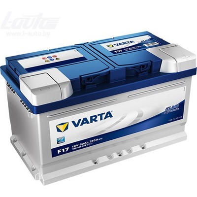 Varta BLUE Dynamic F17 580406074 (80Ah) 740A Автомобильный аккумулятор