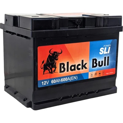 Аккумулятор автомобильный BLACK BULL SLI 60 R (600A, 242*175*190)