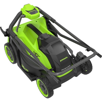 Газонокосилка аккумуляторная Greenworks 40V GD40LM361 (1хАКБ 4Ач и ЗУ) 36 см б/щ Артикул: 2520807UB- фото2