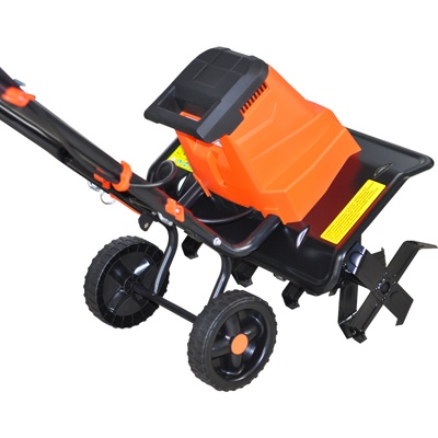 КУЛЬТИВАТОР ЭЛЕКТРИЧЕСКИЙ SKIPER ET9000 (1700ВТ, 320ОБ/МИН, ШИР. 45СМ, ГЛУБ. 22СМ, ТРАНСП. КОЛЕСА) АРТИКУЛ: SET9000.00- фото4