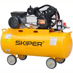 Воздушный компрессор SKIPER IBL3100V (до 380 л/мин, 8 атм, 100 л, 230 В, 2.2 кВт)- фото
