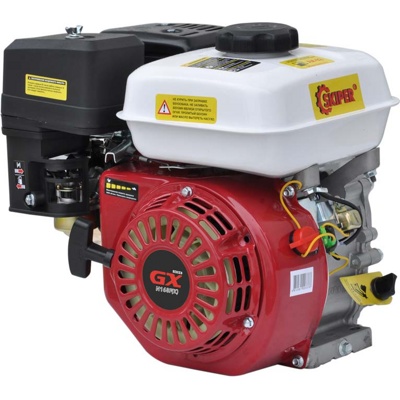 Двигатель бензиновый SKIPER N190F/E(SFT) (электростартер) (16 л.с., шлицевой вал диам. 25мм х40мм)- фото3