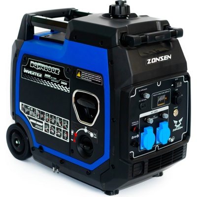 Генератор бензиновый Zonsen BQH4000E инверторный- фото