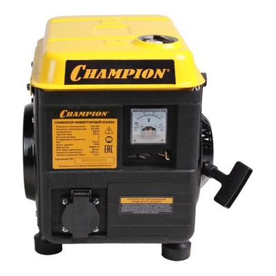 Бензиновый генератор Champion IGG950 (0,8/0,9кВт 1,86лс 2Т 2,2л 12В 11,7кг)- фото3