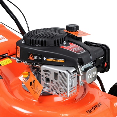 ГАЗОНОКОСИЛКА БЕНЗИНОВАЯ SKIPER GW462S (46 СМ, САМОХ, LONCIN 4ЛС, СТАЛ.ДЕКА, ТР-СБ.60 Л,+НОЖ) АРТИКУЛ: SGW462S.00- фото5