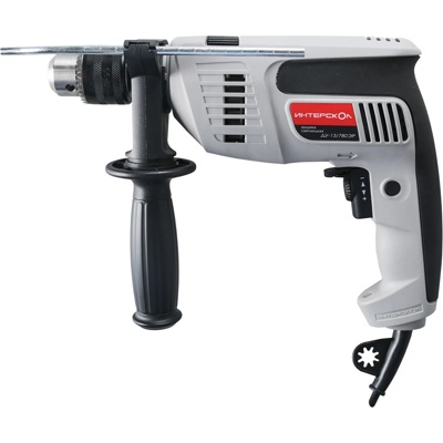 Ударная дрель Интерскол ДУ-13/780ЭР / ДУ-13/780 ЭР в кейсе