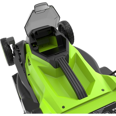 Газонокосилка аккумуляторная Greenworks 40V GD40LM361 (1хАКБ 4Ач и ЗУ) 36 см б/щ Артикул: 2520807UB- фото4
