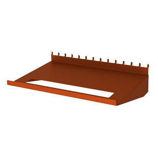 Полка металлическая для циркулярной пилы для стенда AEG Orange circular Saw Shelf