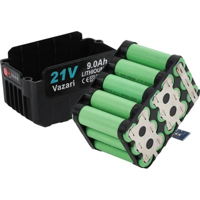 Аккумулятор сменный для электроинструмента, 21 В 9.0 Ah- фото4